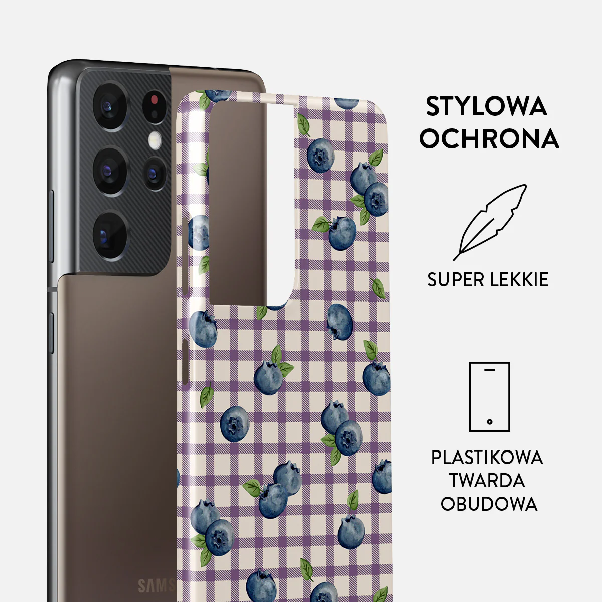 Blueberry Muffin - Samsung Galaxy S21 Ultra Etui - Image 2