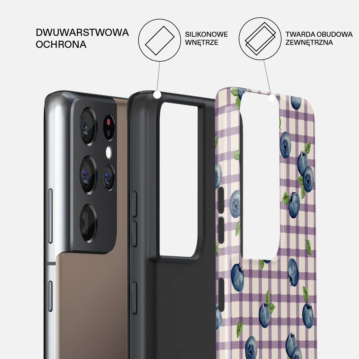 Blueberry Muffin - Samsung Galaxy S21 Ultra Etui - Image 6