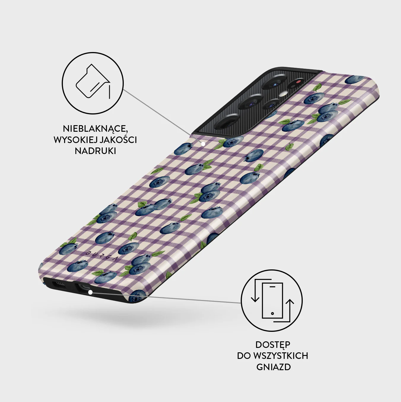 Blueberry Muffin - Samsung Galaxy S21 Ultra Etui - Image 7