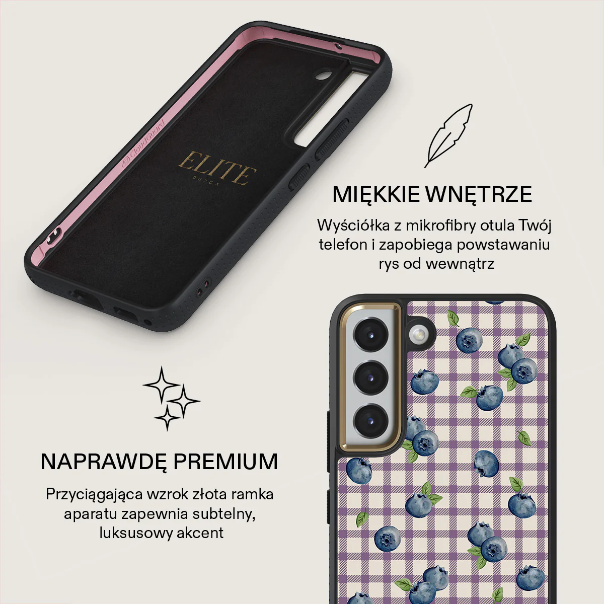 Blueberry Muffin - Samsung Galaxy S22 Etui - Image 10