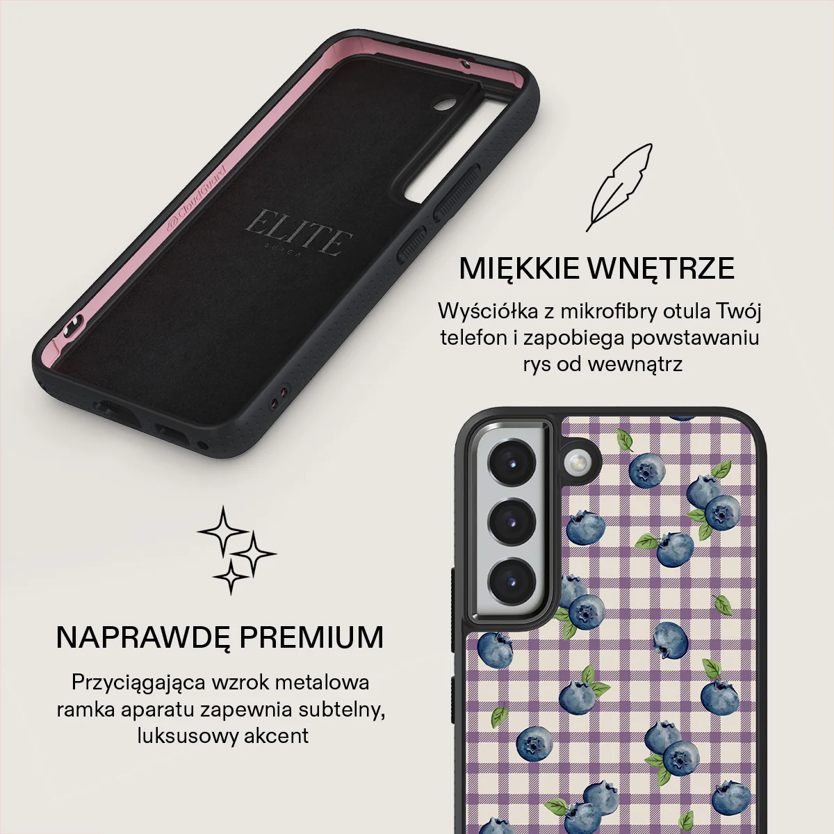 Blueberry Muffin - Samsung Galaxy S22 Etui - Image 17