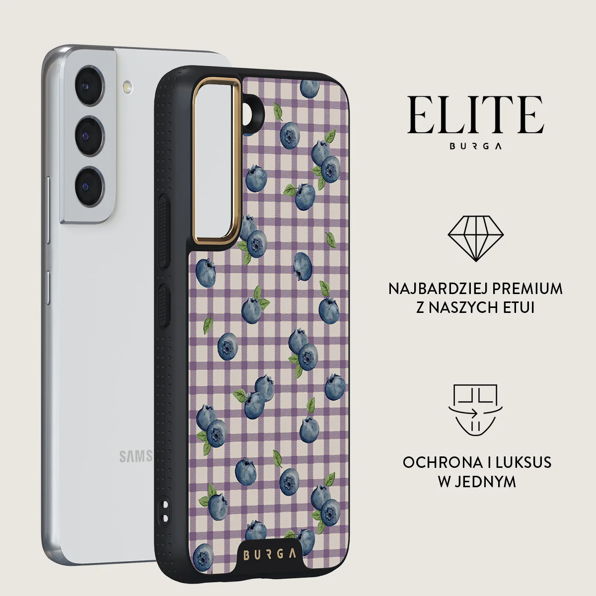 Blueberry Muffin - Samsung Galaxy S22 Etui - Image 6
