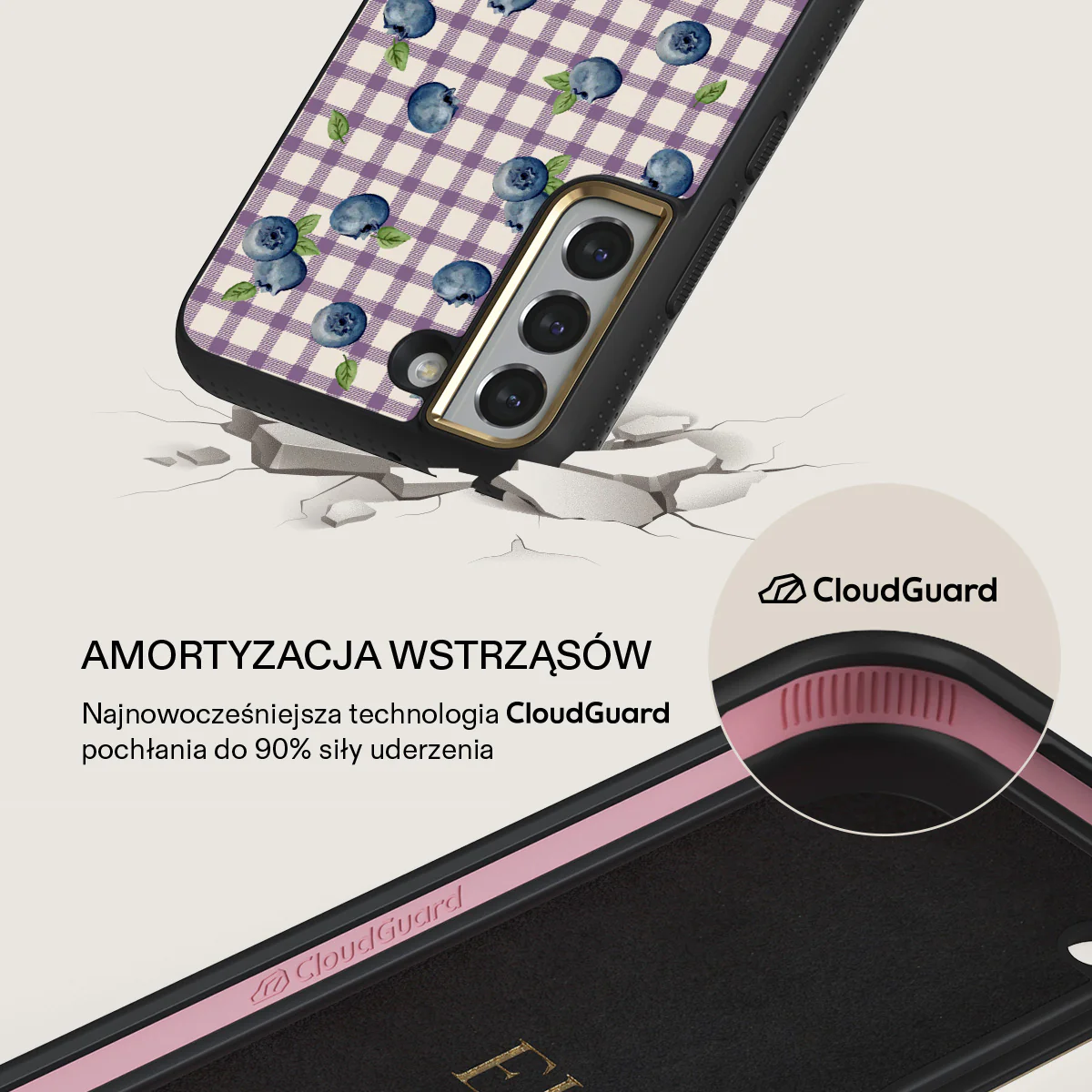 Blueberry Muffin - Samsung Galaxy S22 Etui - Image 7