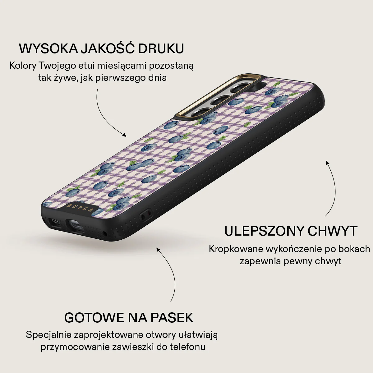 Blueberry Muffin - Samsung Galaxy S22 Etui - Image 9