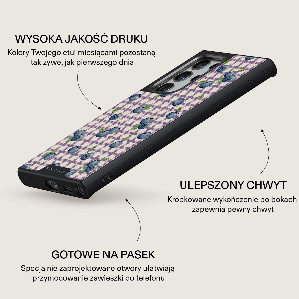 Blueberry Muffin - Samsung Galaxy S22 Ultra Etui - Image 16