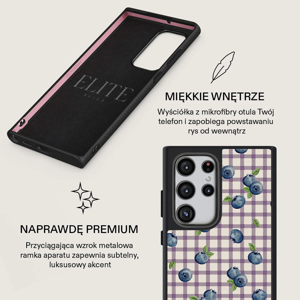 Blueberry Muffin - Samsung Galaxy S22 Ultra Etui - Image 17