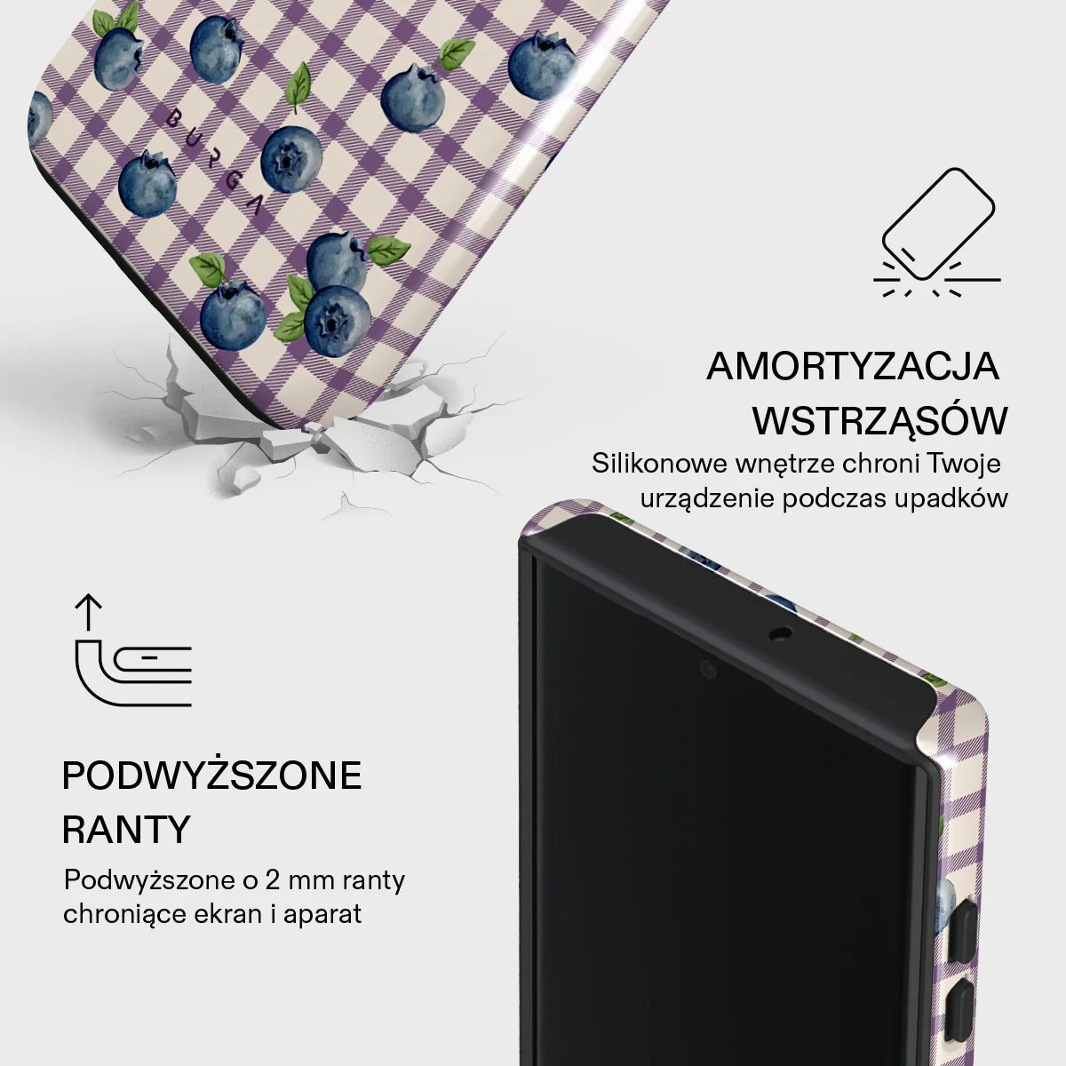 Blueberry Muffin - Samsung Galaxy S22 Ultra Etui - Image 4