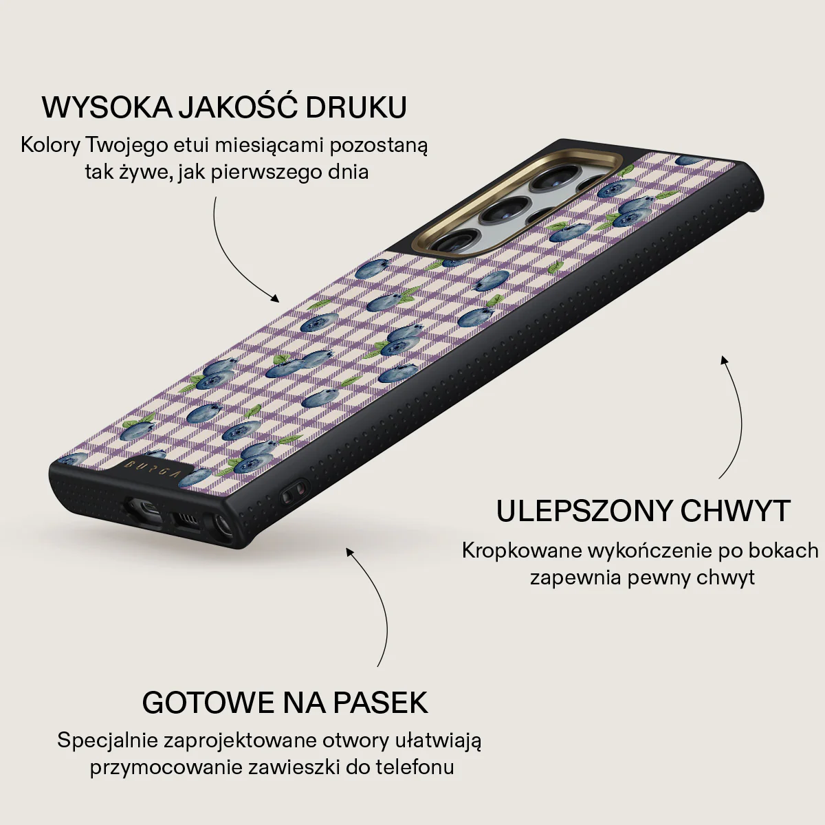 Blueberry Muffin - Samsung Galaxy S22 Ultra Etui - Image 9