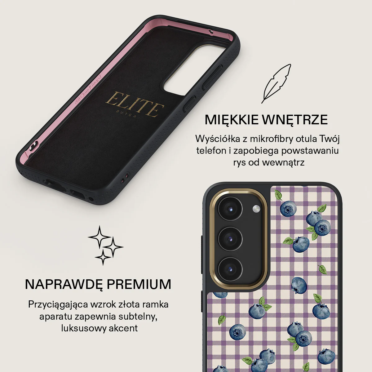 Blueberry Muffin - Samsung Galaxy S23 Etui - Image 10