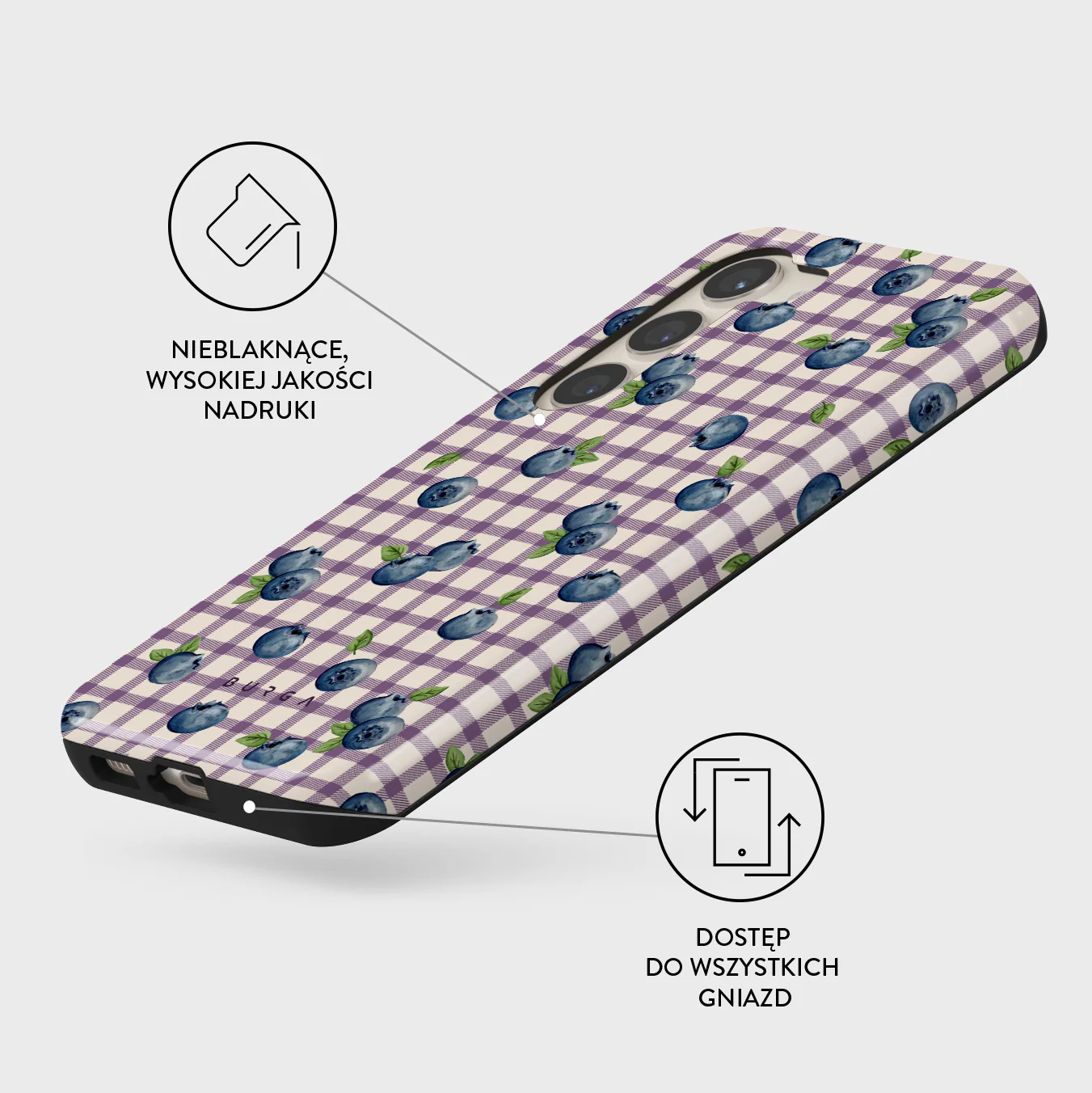 Blueberry Muffin - Samsung Galaxy S23 Etui - Image 3