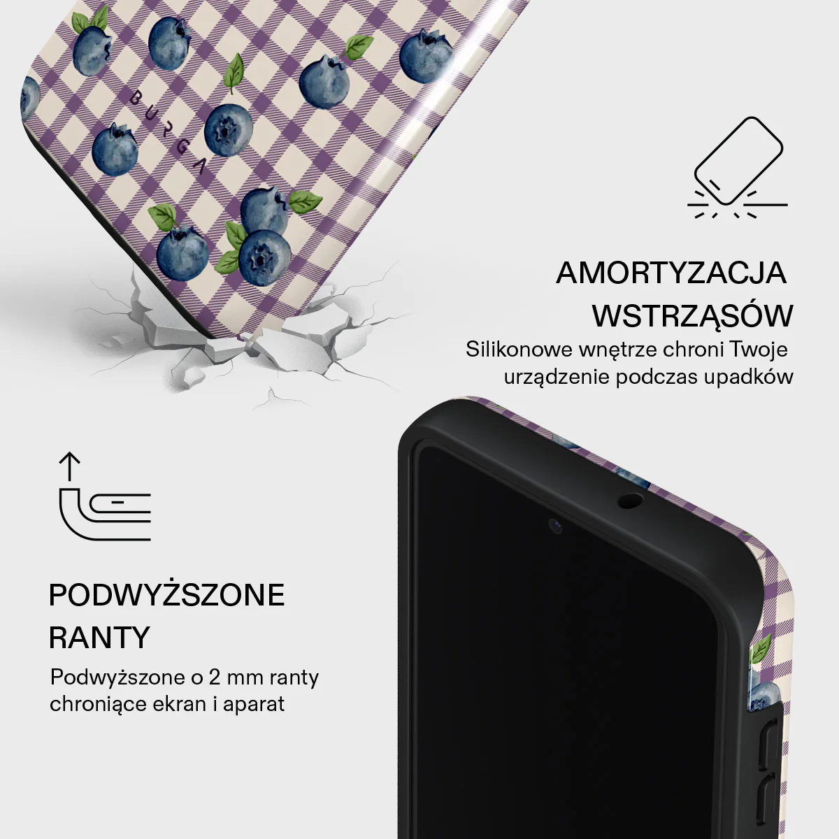 Blueberry Muffin - Samsung Galaxy S23 Etui - Image 4