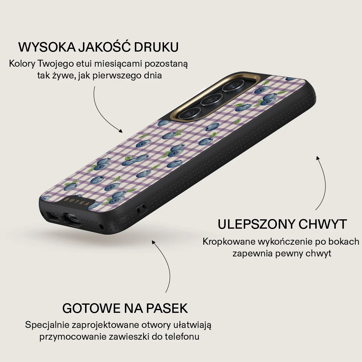 Blueberry Muffin - Samsung Galaxy S23 Etui - Image 9