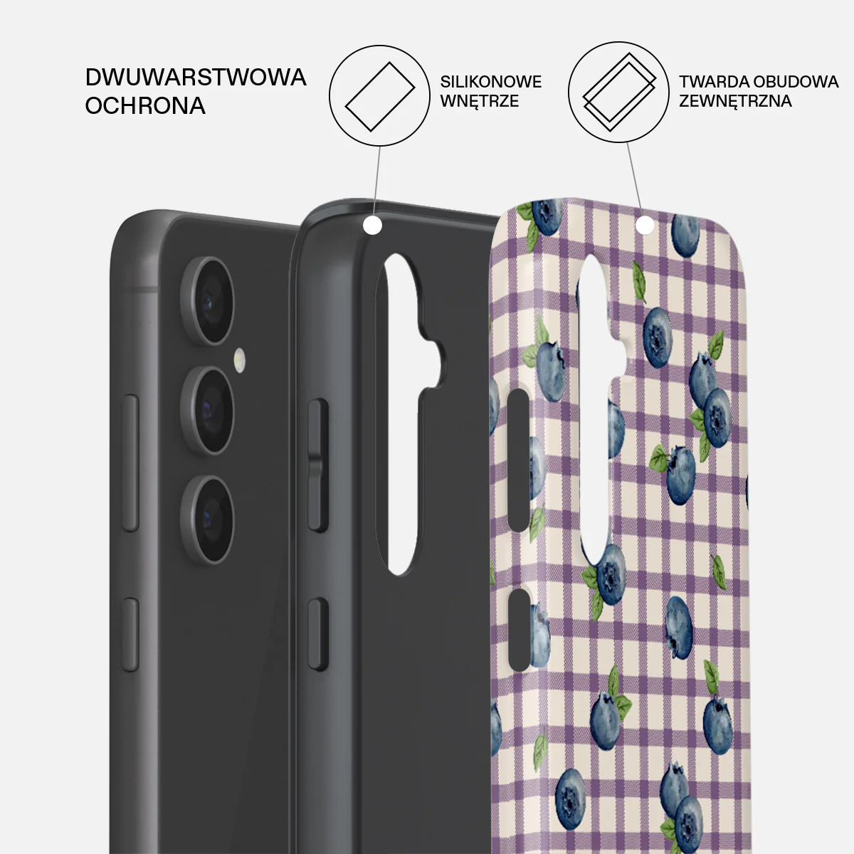 Blueberry Muffin - Samsung Galaxy S23 FE Etui - Image 2