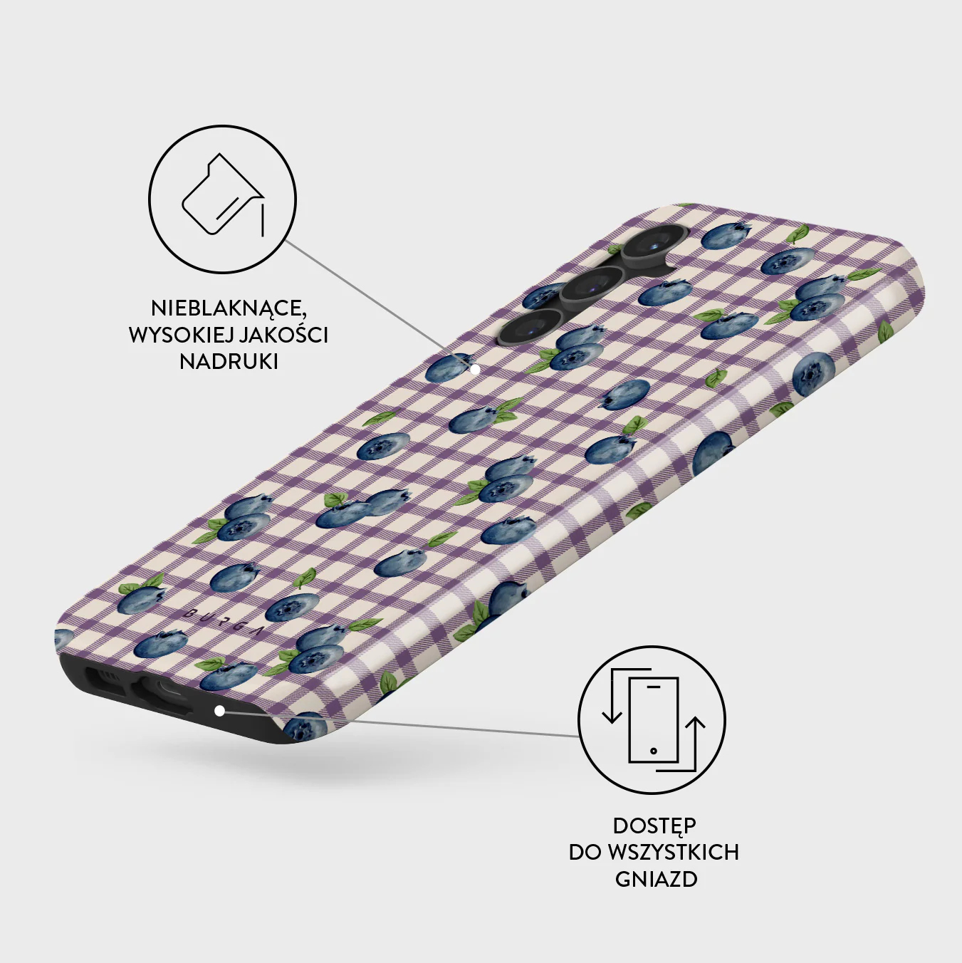 Blueberry Muffin - Samsung Galaxy S23 FE Etui - Image 3