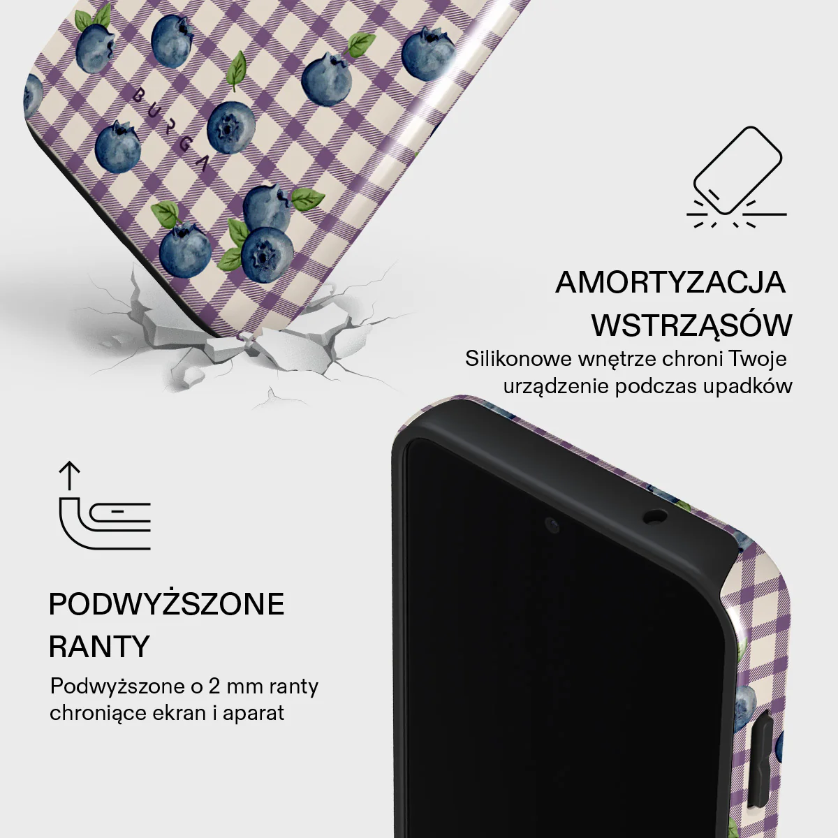 Blueberry Muffin - Samsung Galaxy S23 FE Etui - Image 4