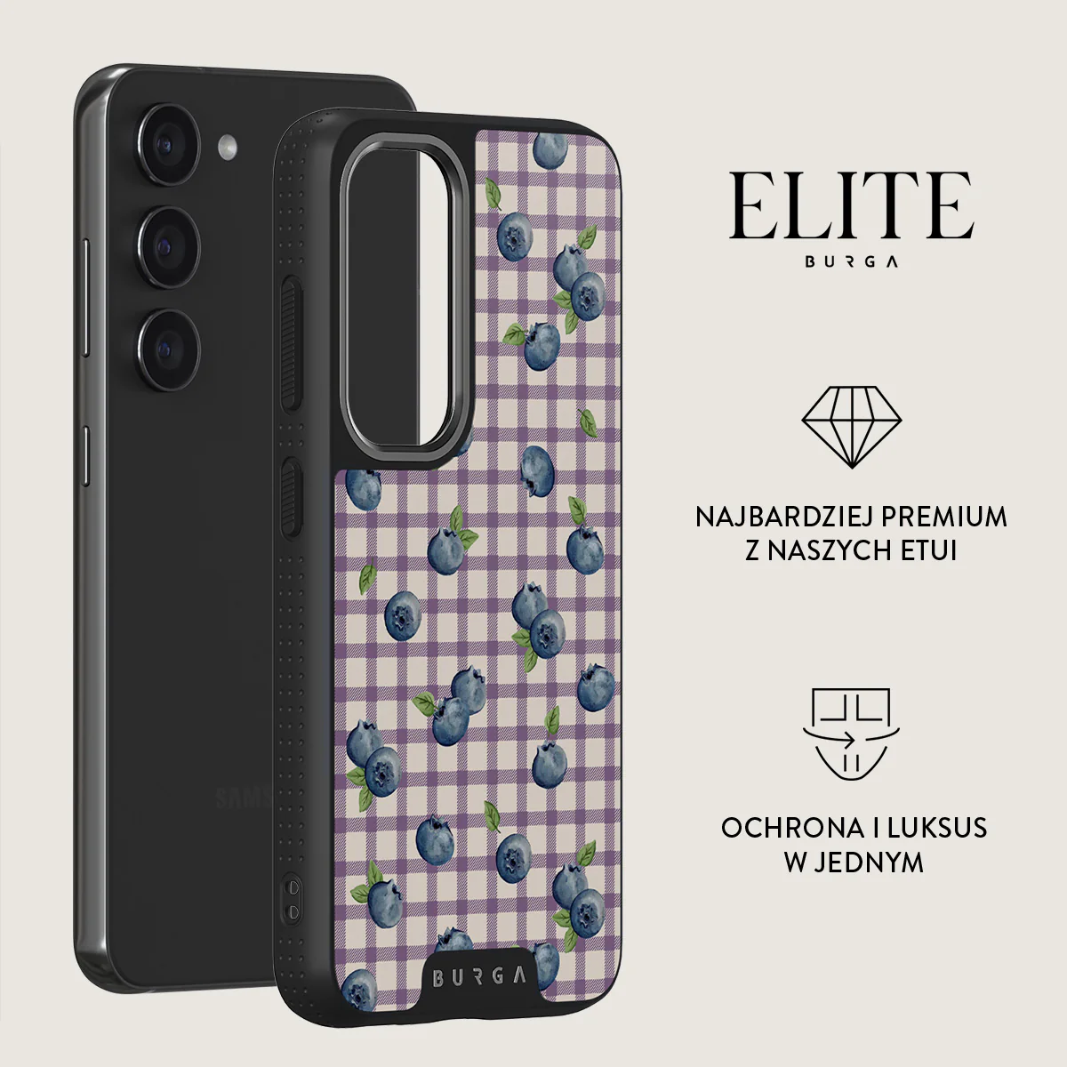 Blueberry Muffin - Samsung Galaxy S23 Plus Etui - Image 13