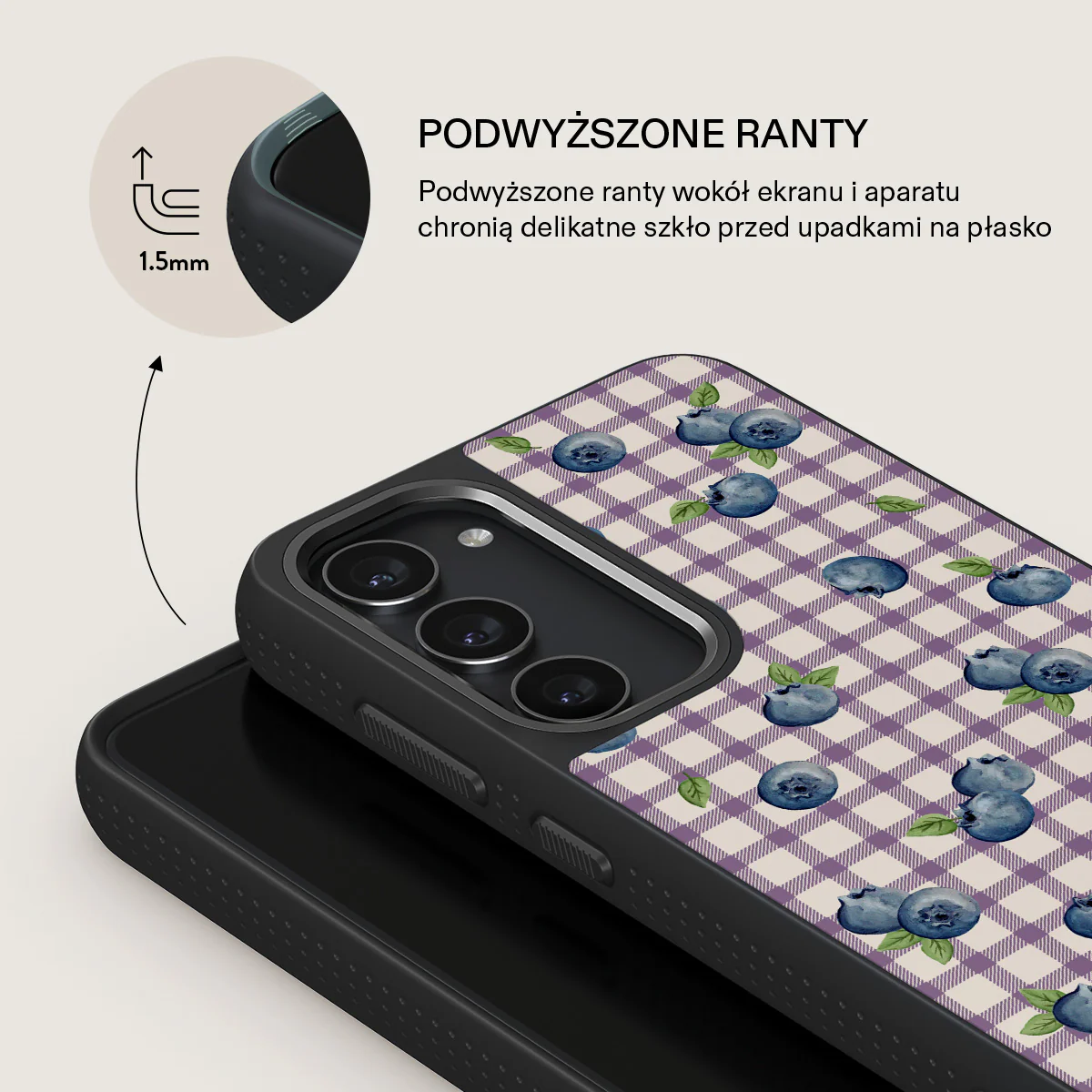 Blueberry Muffin - Samsung Galaxy S23 Plus Etui - Image 15