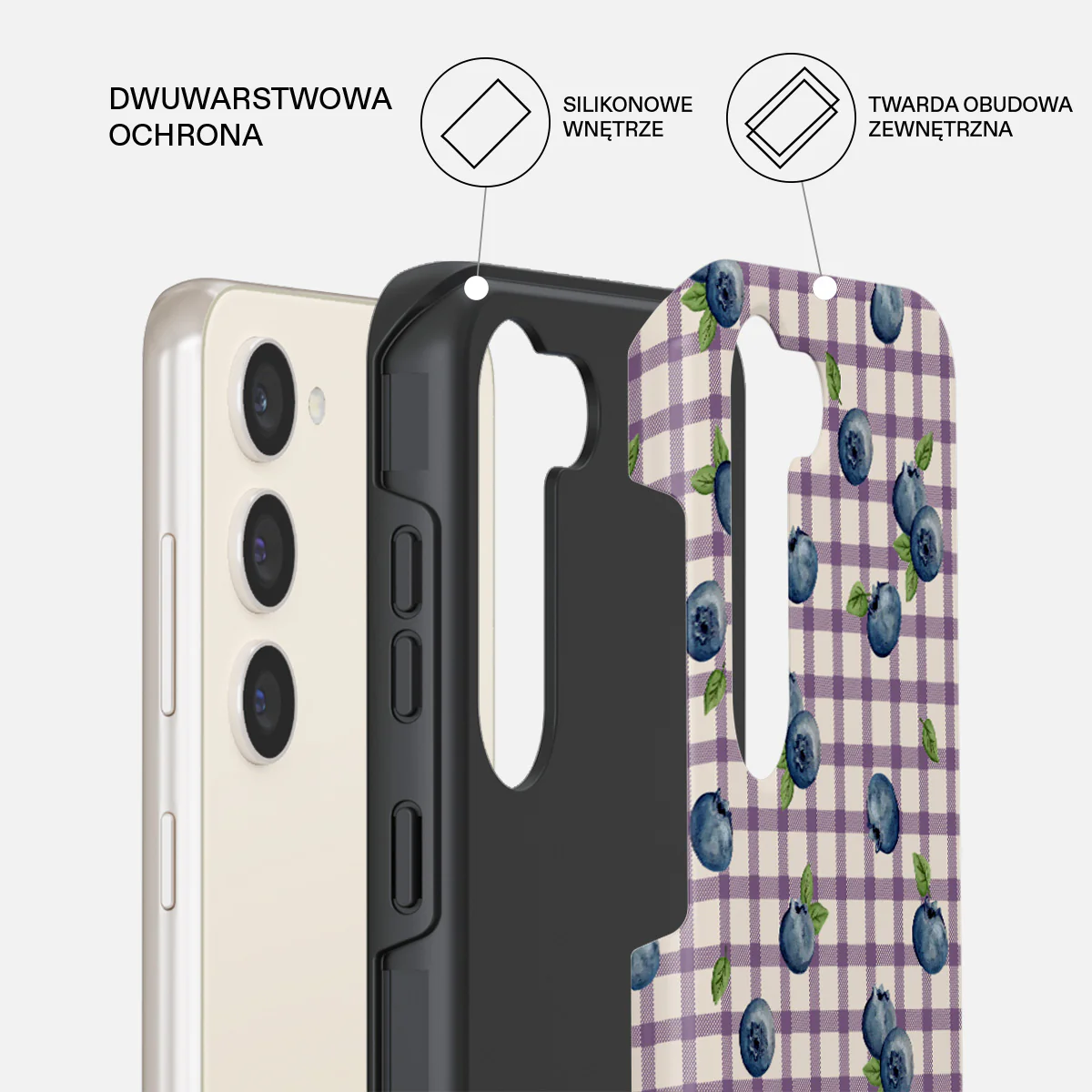 Blueberry Muffin - Samsung Galaxy S23 Plus Etui - Image 2