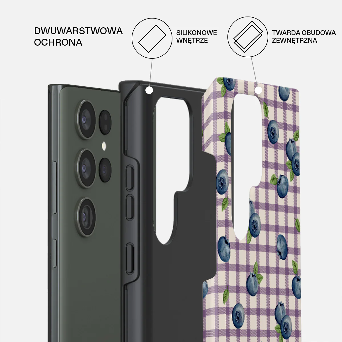 Blueberry Muffin - Samsung Galaxy S23 Ultra Etui - Image 2