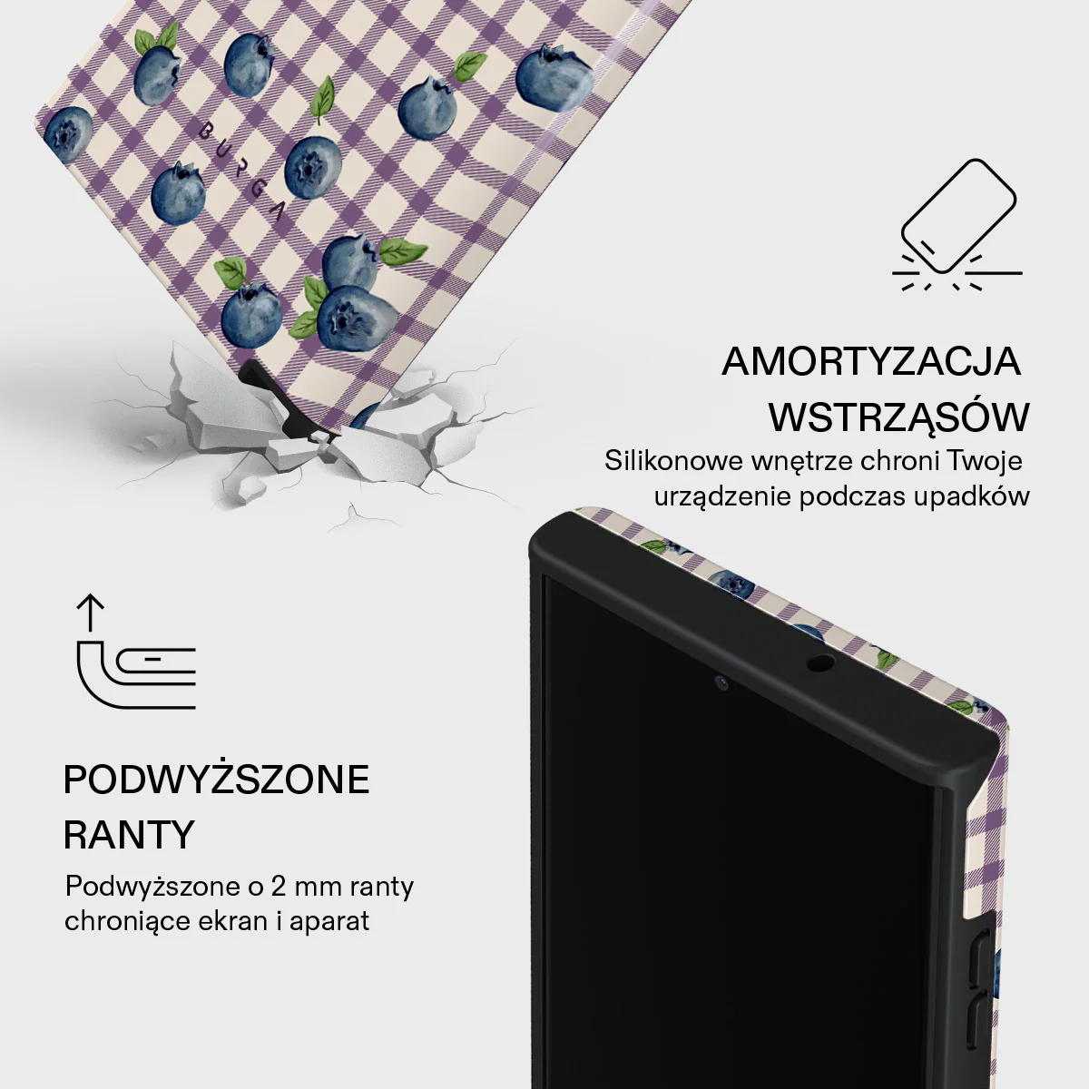 Blueberry Muffin - Samsung Galaxy S23 Ultra Etui - Image 4
