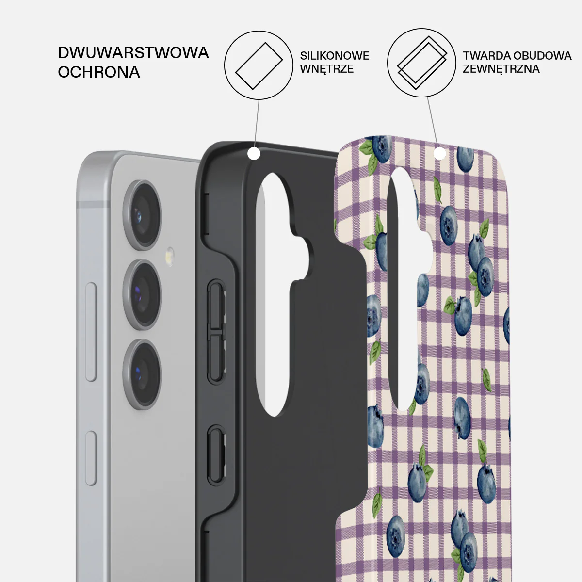Blueberry Muffin - Samsung Galaxy S24 Etui - Image 2