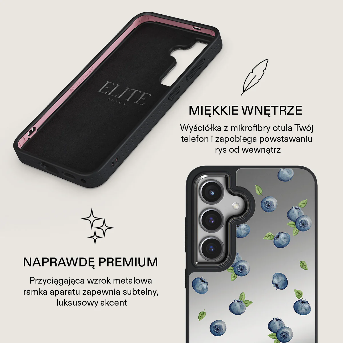 Blueberry Muffin - Samsung Galaxy S24 Etui - Image 40