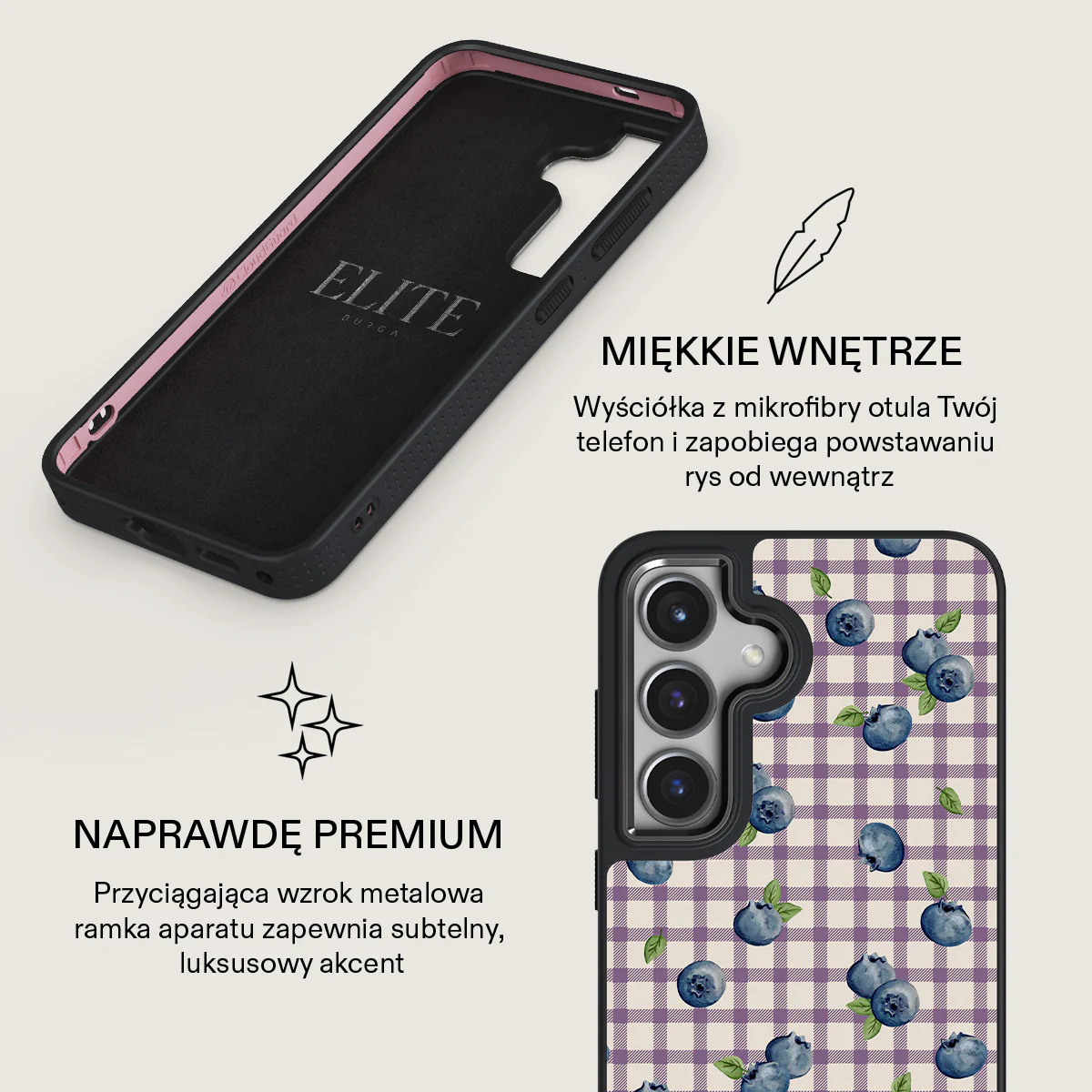 Blueberry Muffin - Samsung Galaxy S24 Plus Etui - Image 17
