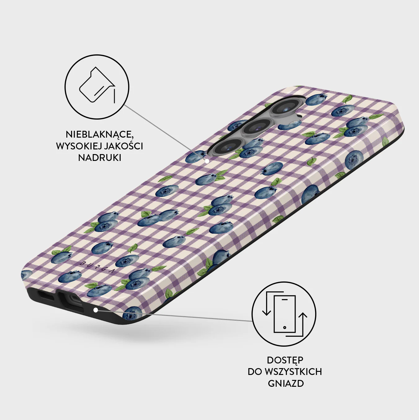 Blueberry Muffin - Samsung Galaxy S24 Plus Etui - Image 3