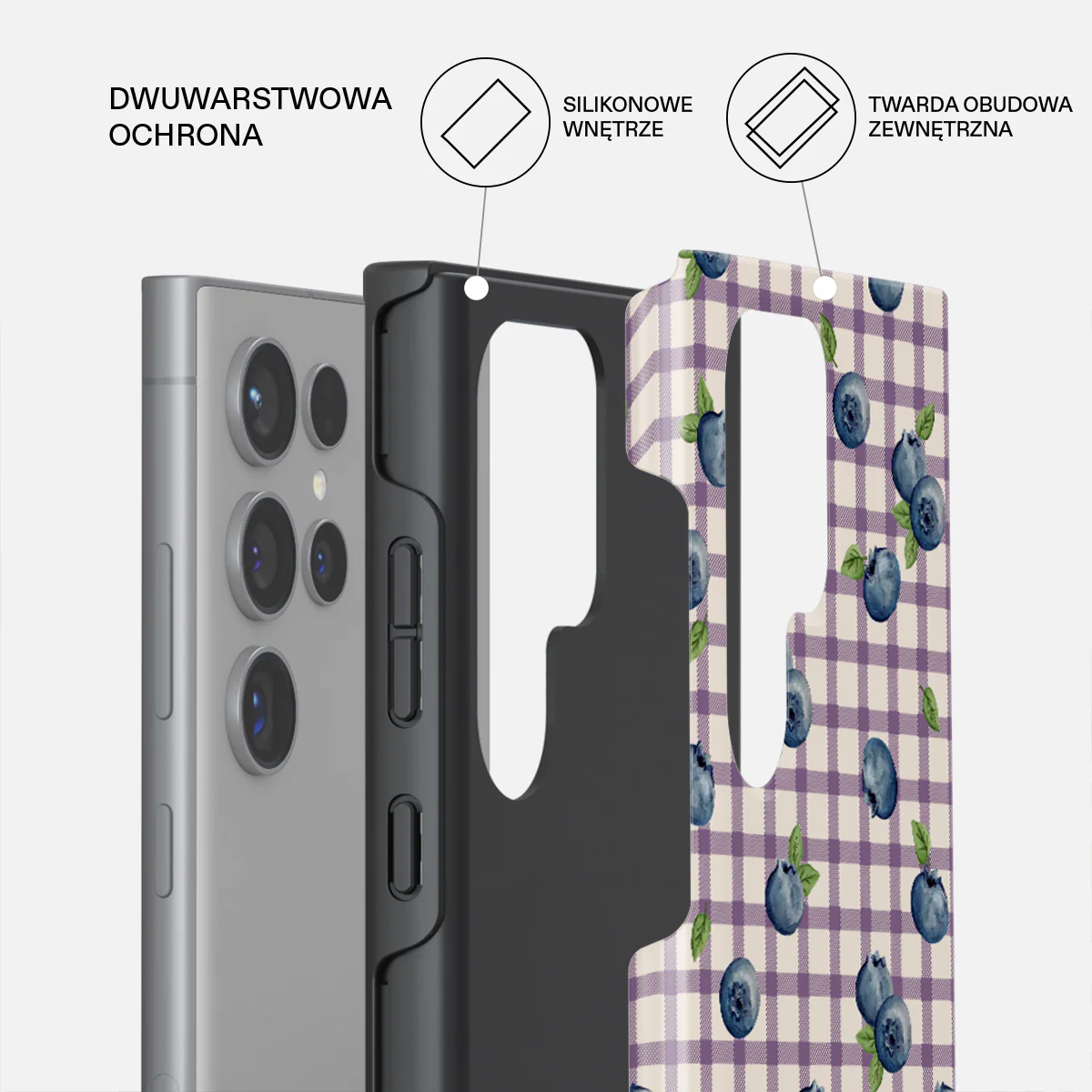Blueberry Muffin - Samsung Galaxy S24 Ultra Etui - Image 2