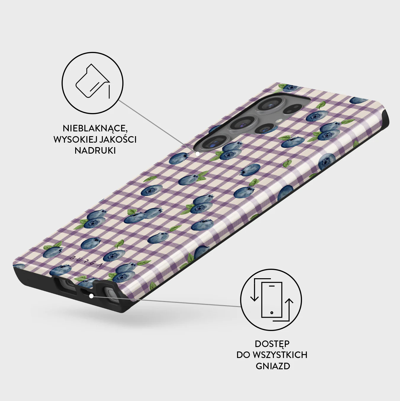Blueberry Muffin - Samsung Galaxy S24 Ultra Etui - Image 3