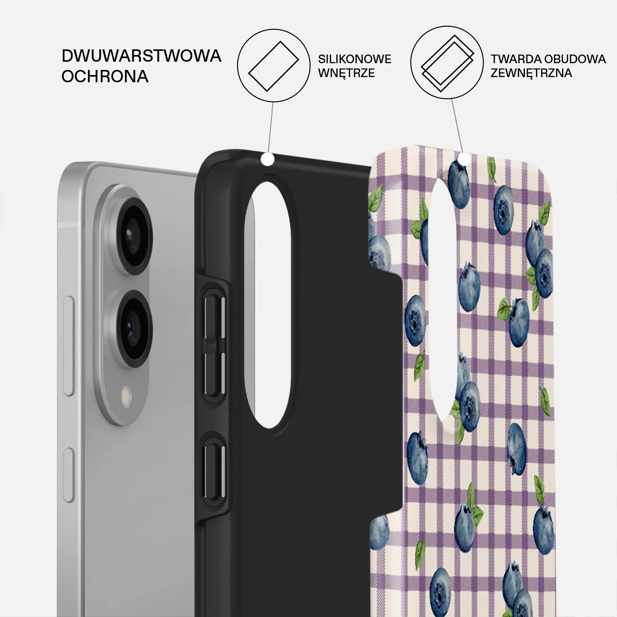Blueberry Muffin - Samsung Galaxy S25 Edge Etui - Image 2