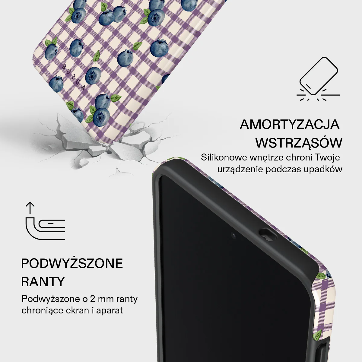 Blueberry Muffin - Samsung Galaxy S25 Edge Etui - Image 4