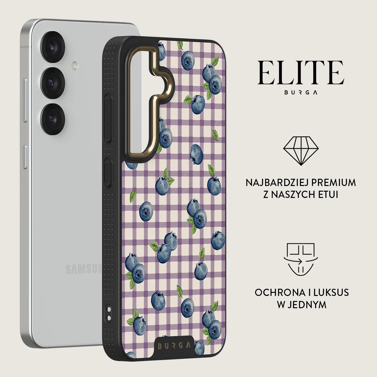 Blueberry Muffin - Samsung Galaxy S25 Etui - Image 6