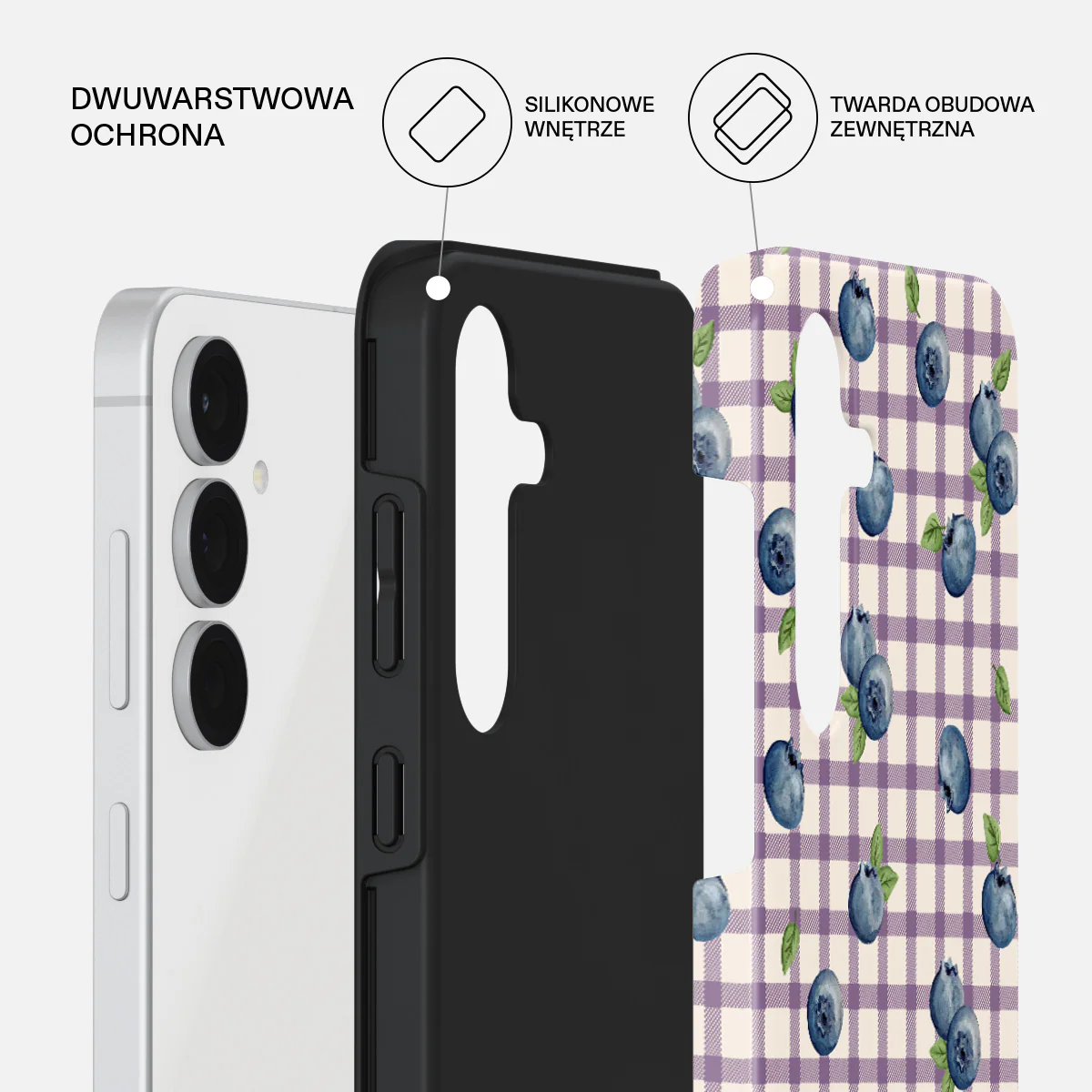 Blueberry Muffin - Samsung Galaxy S25 FE Etui - Image 2