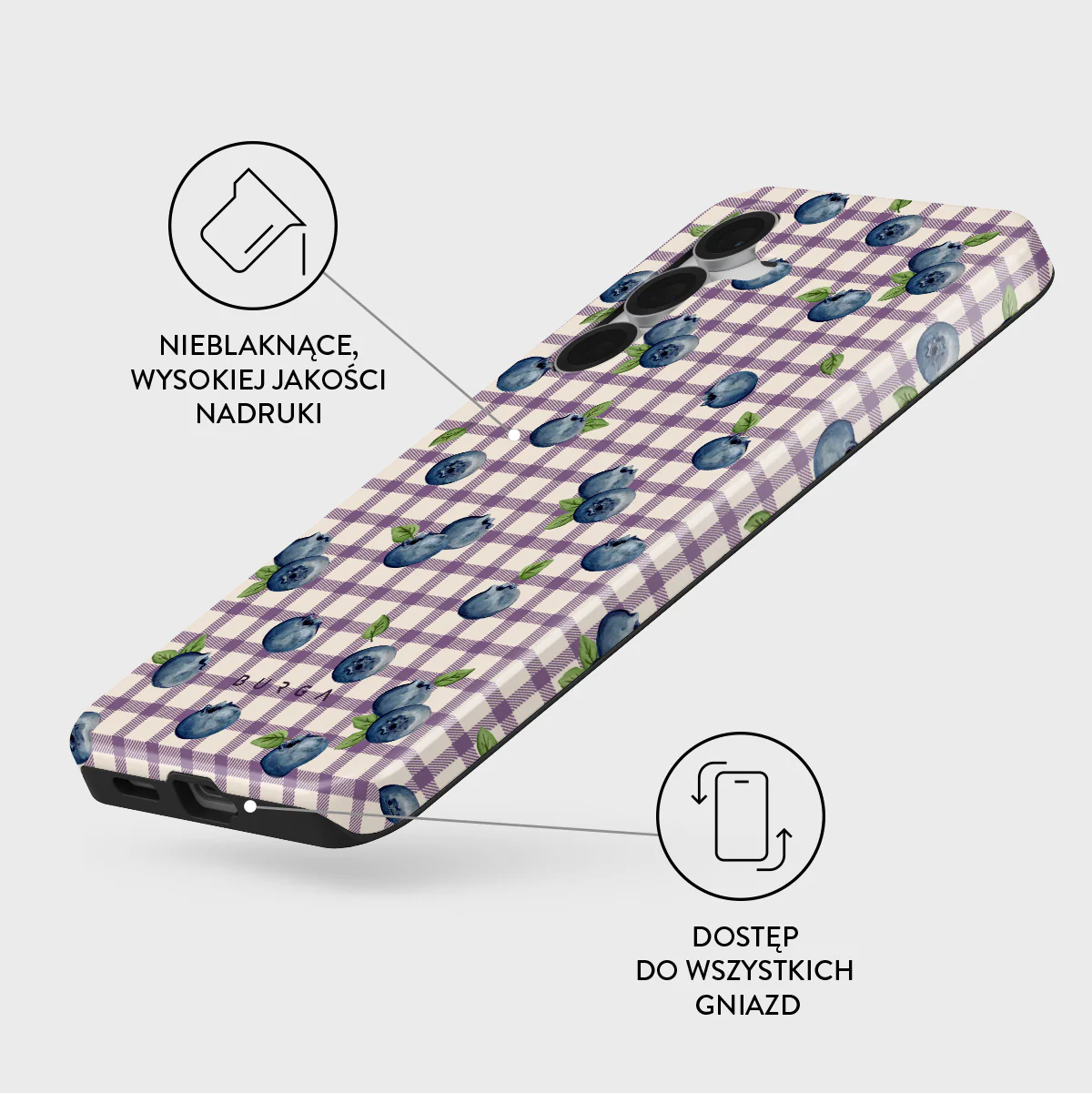 Blueberry Muffin - Samsung Galaxy S25 FE Etui - Image 3