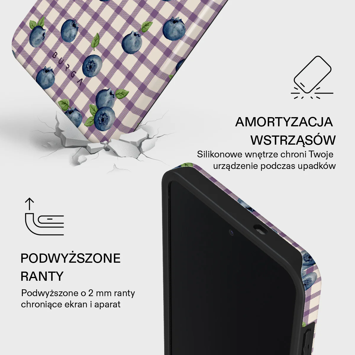Blueberry Muffin - Samsung Galaxy S25 FE Etui - Image 4