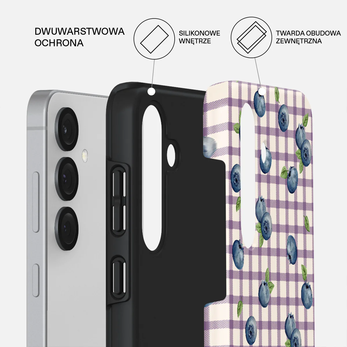 Blueberry Muffin - Samsung Galaxy S25 Plus Etui - Image 2