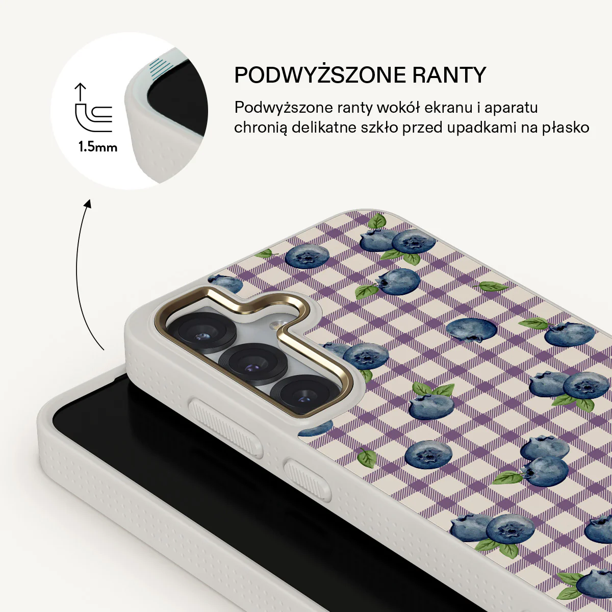 Blueberry Muffin - Samsung Galaxy S25 Plus Etui - Image 22