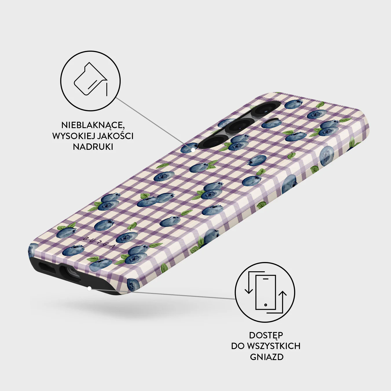 Blueberry Muffin - Samsung Galaxy S25 Plus Etui - Image 3