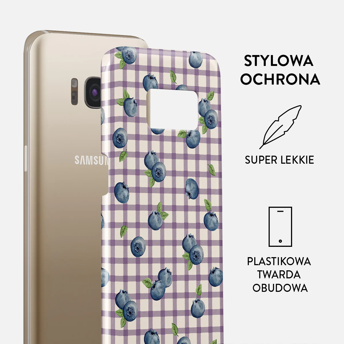 Blueberry Muffin - Samsung Galaxy S8 Etui - Image 2