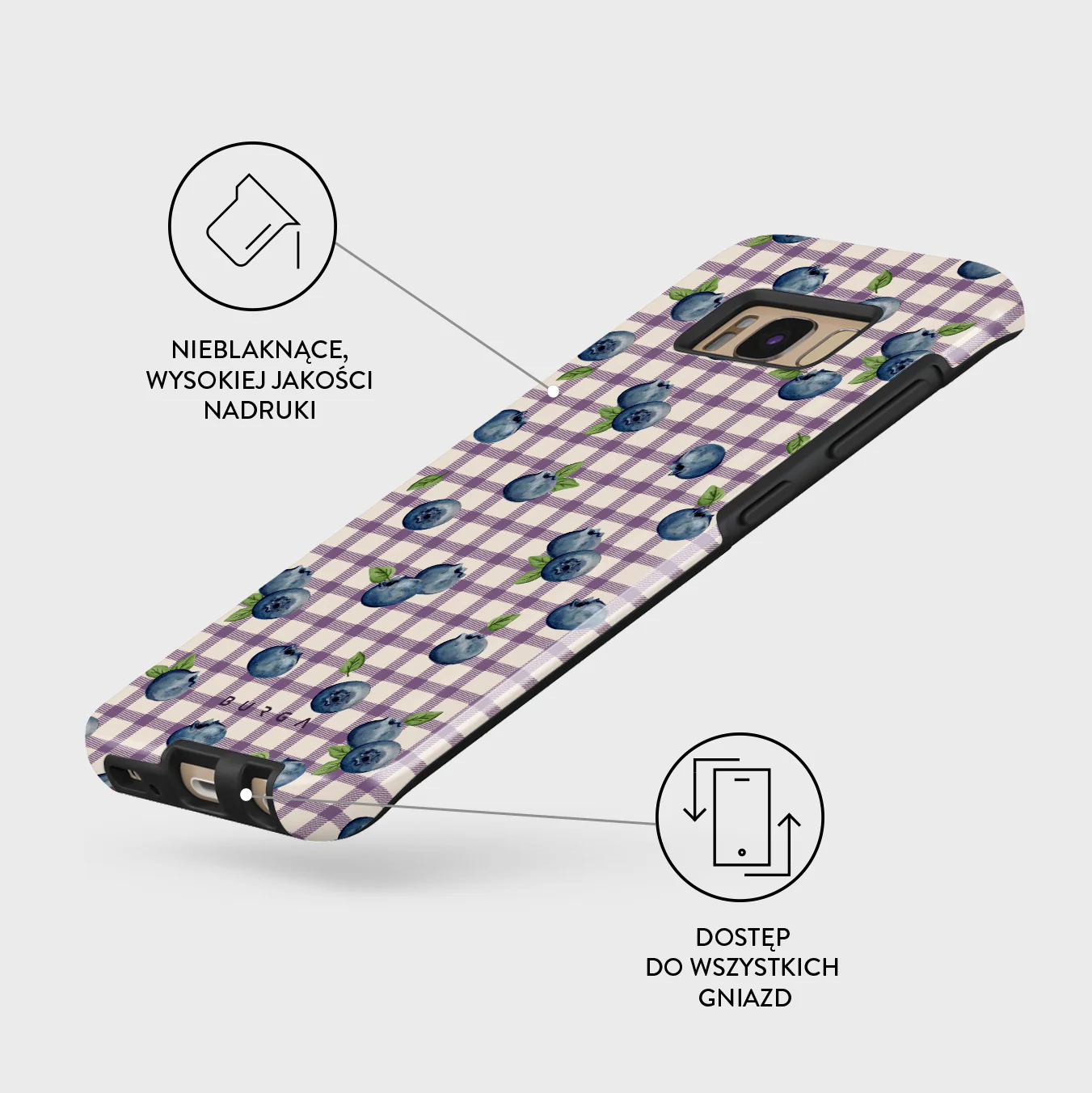 Blueberry Muffin - Samsung Galaxy S8 Etui - Image 7