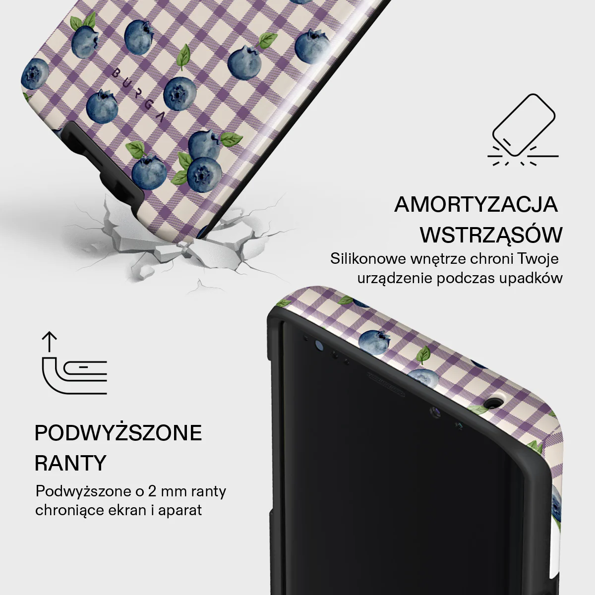 Blueberry Muffin - Samsung Galaxy S8 Etui - Image 8