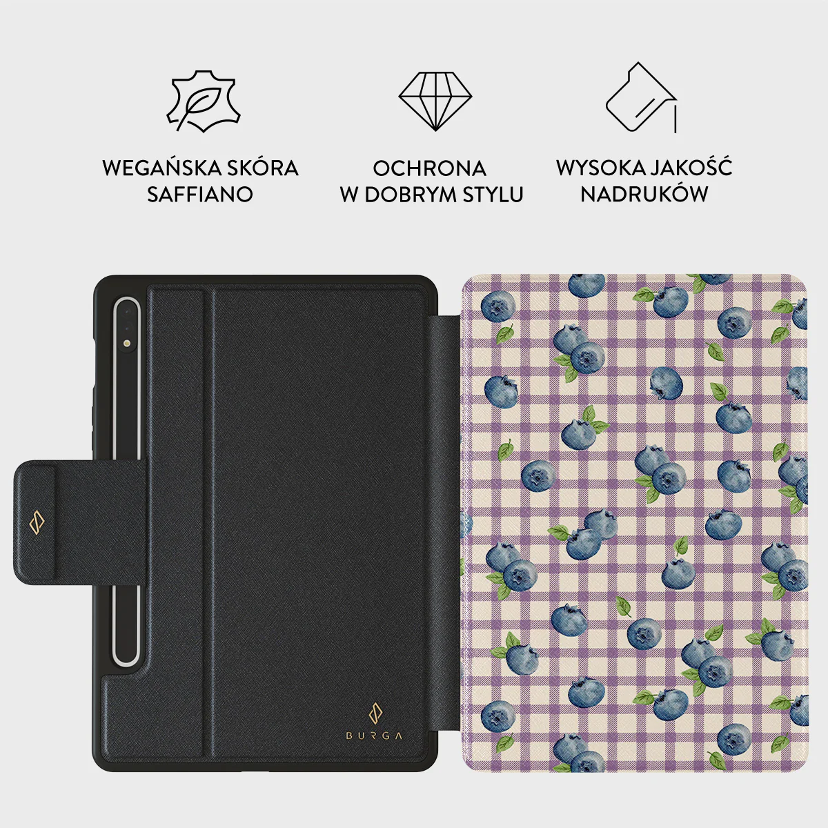 Blueberry Muffin - Etui na Samsung Galaxy Tab S8+/S7+/S7 FE - Image 2