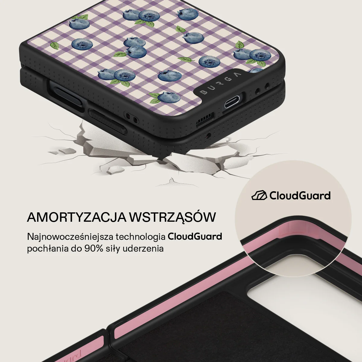 Blueberry Muffin - Samsung Galaxy Z Flip 4 Etui - Image 22