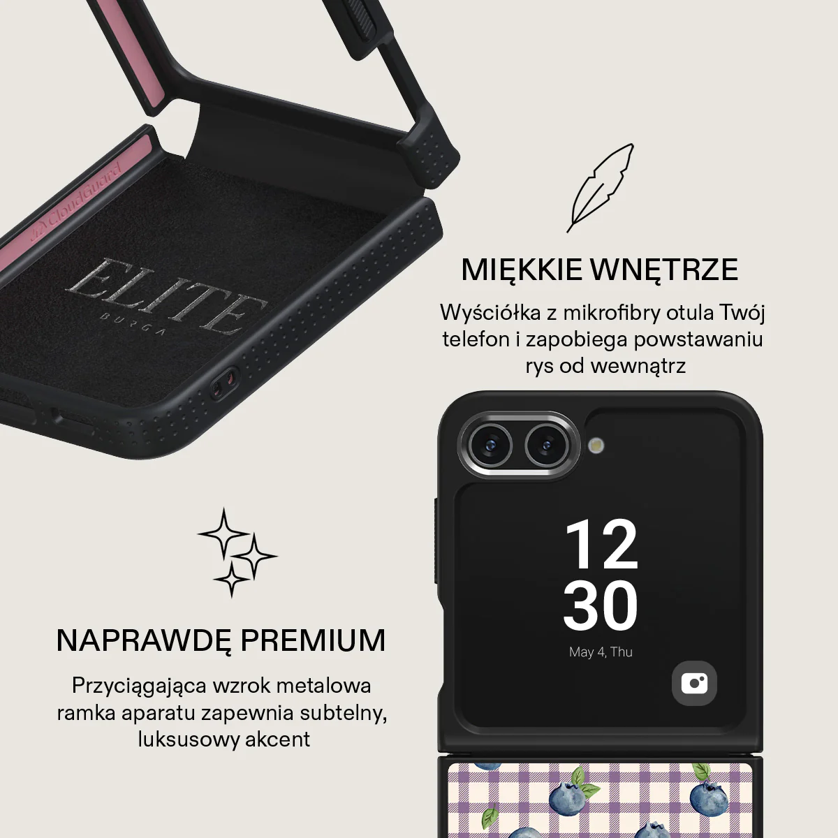 Blueberry Muffin - Samsung Galaxy Z Flip 5 Etui - Image 20