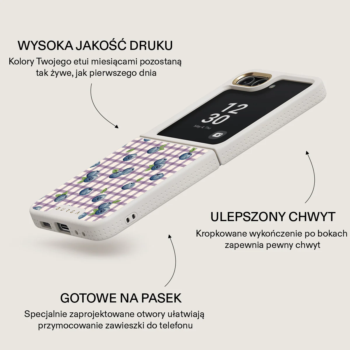 Blueberry Muffin - Samsung Galaxy Z Flip 5 Etui - Image 26
