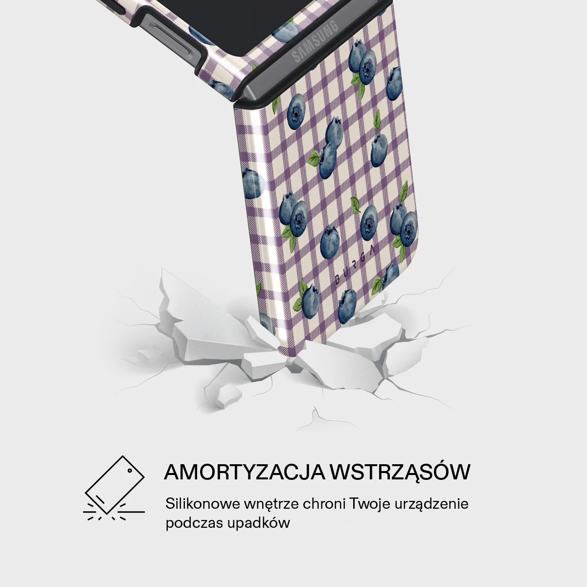 Blueberry Muffin - Samsung Galaxy Z Flip 5 Etui - Image 4