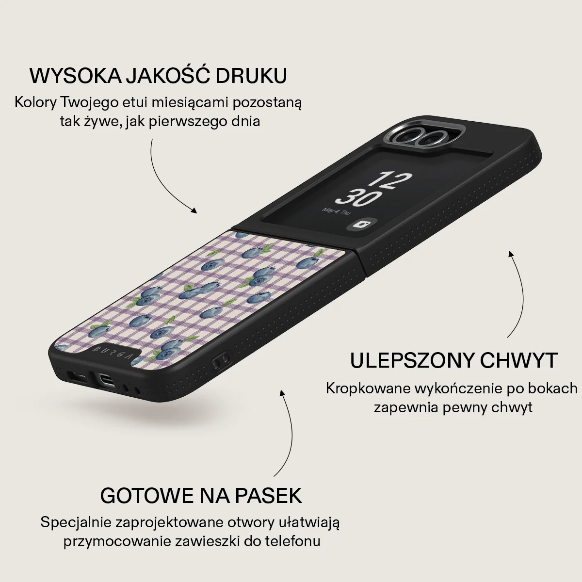 Blueberry Muffin - Samsung Galaxy Z Flip 6 Etui - Image 17