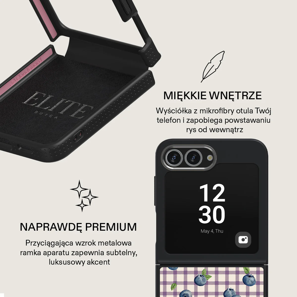 Blueberry Muffin - Samsung Galaxy Z Flip 6 Etui - Image 18