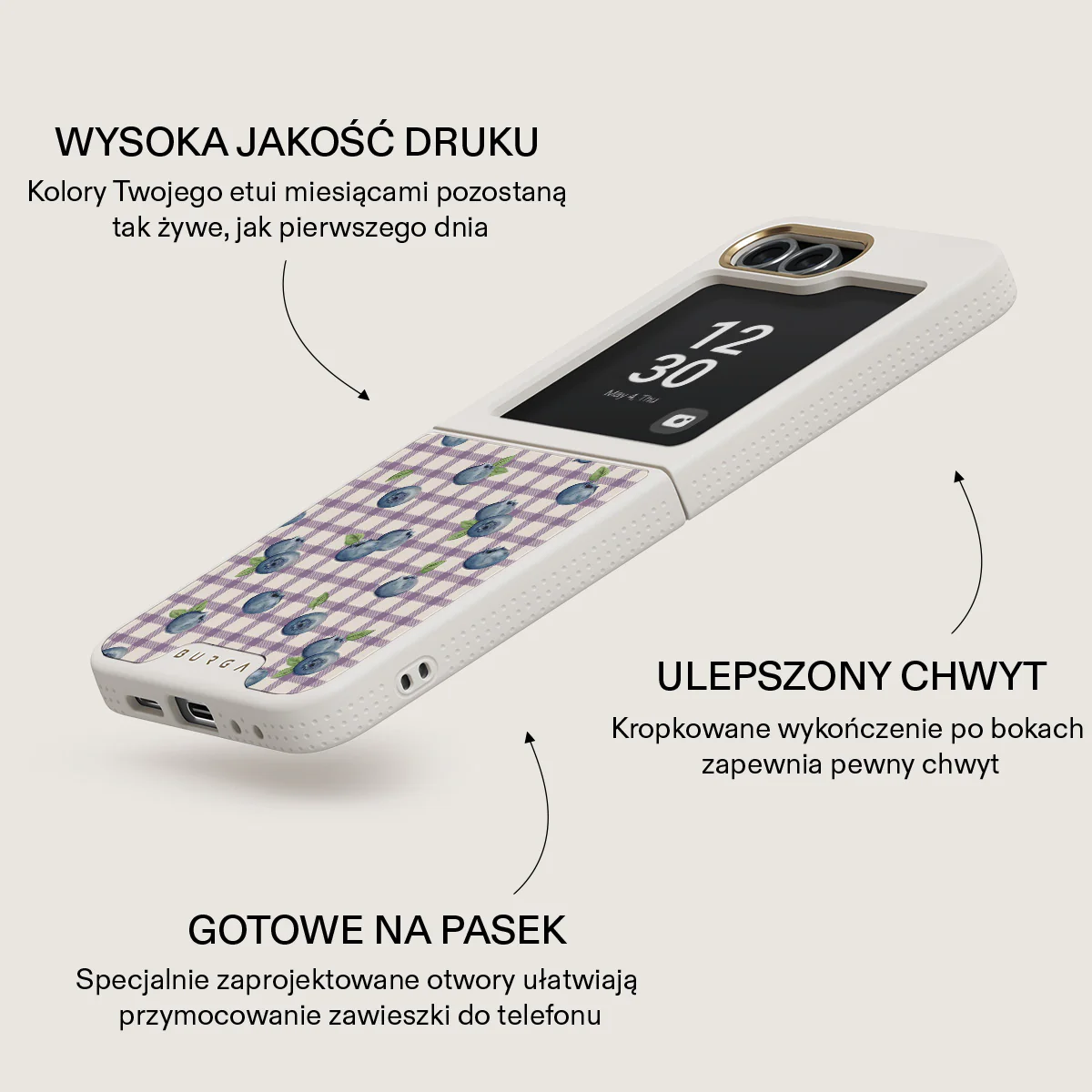 Blueberry Muffin - Samsung Galaxy Z Flip 6 Etui - Image 24